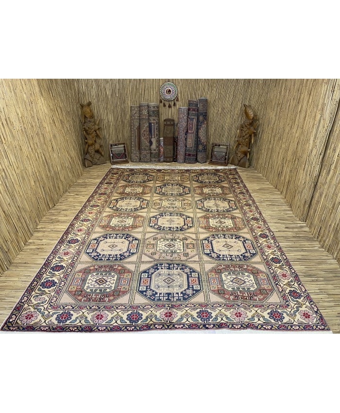 Turkish Kayseri Handmade Wool on Cotton Carpet – FREE SHIPPING..!